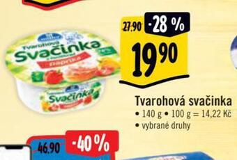 Albert Tvarohová svačinka nabídka