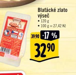 Albert Blaťácké zlato sýr nabídka