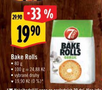 Albert Bake rolls nabídka