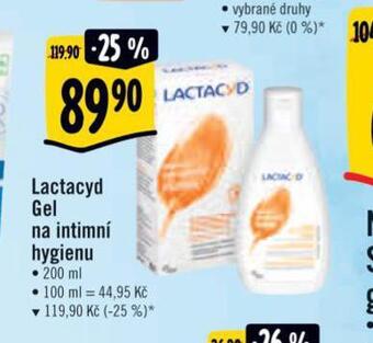 Albert Lactacyd gel na intimní hygienu nabídka