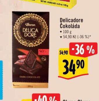 Albert Delicadore čokoláda nabídka