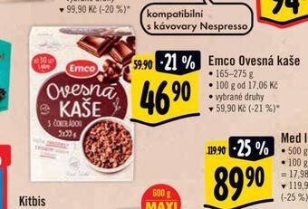 Albert Emco ovesná kaše nabídka