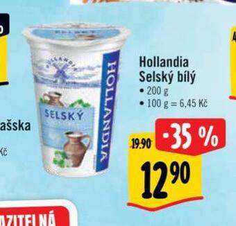 Albert Hollandia selský jogurt nabídka