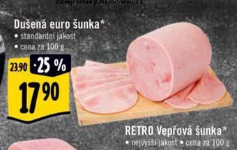 Albert Dušená euro šunka nabídka