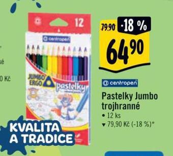 Albert Trojhranné pastelky nabídka