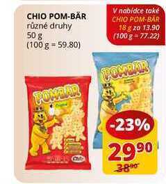 Flop Chio pom-bär různé druhy 50 g nabídka