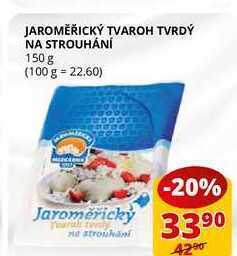 Flop Jaroměřický tvaroh tvrdý na strouhání 150 g nabídka