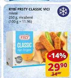 Flop Rybí prsty classic vici mleté 250 g nabídka