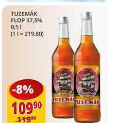 Flop Tuzemák flop 37,5% 0,5l nabídka