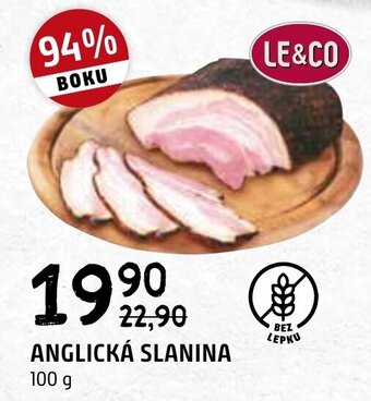 Terno ANGLICKÁ SLANINA 100 g nabídka