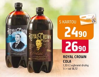 Terno ROYAL CROWN COLA 1,33 L nabídka
