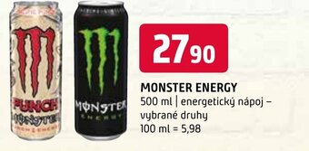 Terno MONSTER ENERGY 500 ml nabídka