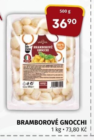 Coop BRAMBOROVÉ GNOCCHI nabídka