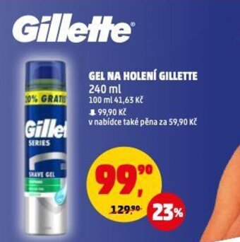 Penny Market GEL NA HOLENÍ GILLETTE nabídka