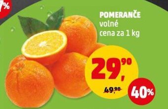 Penny Market POMERANČE volné cena za 1 kg nabídka