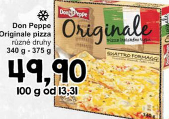 Jip Don Peppe Originale pizza nabídka