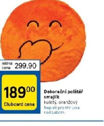 Tesco Dekorační polštář nabídka