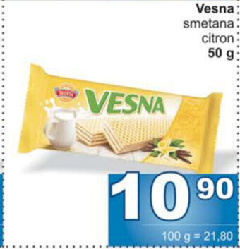 Jip Vesna: smetana: citron 50 g: nabídka