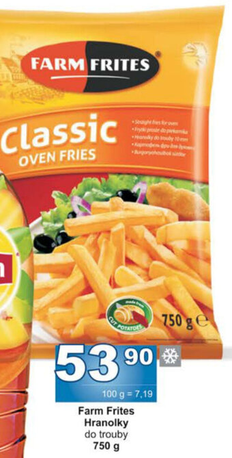 Jip Farm Frites Hranolky do trouby 750 g nabídka