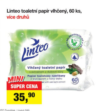 Šlak Linteo toaletní papír vlhčený, 60 ks, více druhů nabídka