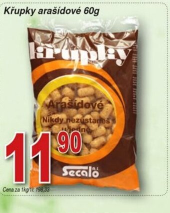 Hruška Křupky arašídové 60g nabídka
