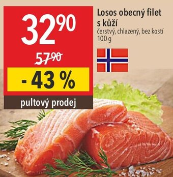 Globus Losos obecný filet s kůží nabídka