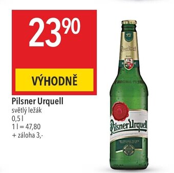 Globus Pilsner Urquell světlý ležák nabídka