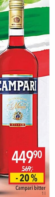 Campari bitter 1l