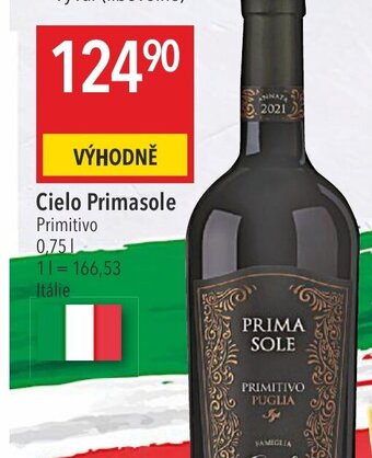Cielo Primasole Primitivo
