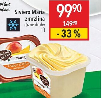 Globus Siviero Maria zmrzlina různé druhy nabídka