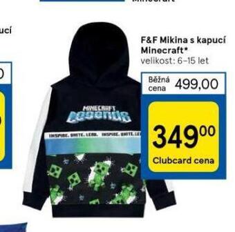 Mikina minecraft