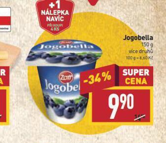 Billa Jogobella nabídka
