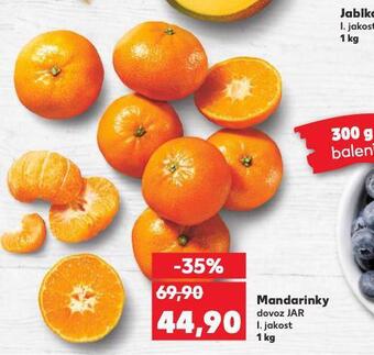 Kaufland Mandarinky nabídka