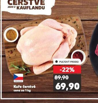Kaufland Kuře čerstvé nabídka