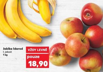 Kaufland Jablka idared nabídka
