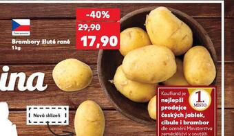 Kaufland Brambory žluté rané nabídka