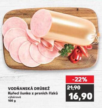 Kaufland Kuřecí šunka z prsních řízků nabídka