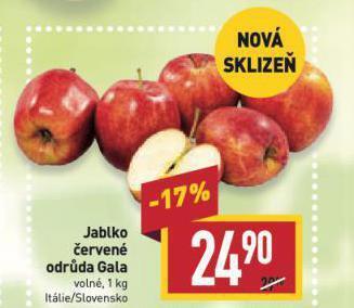 Billa Jablko nabídka