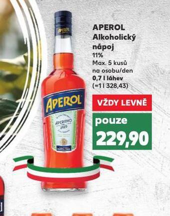 Kaufland Aperol nabídka