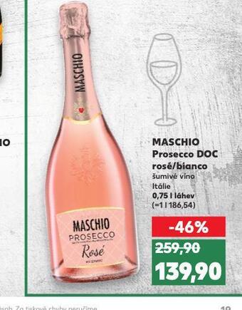 Kaufland Maschio prosecco doc nabídka