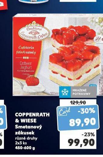 Kaufland Coppenrath & wiese smetanový zákusek nabídka
