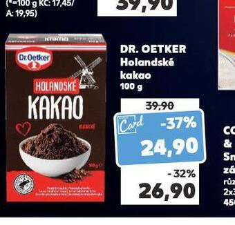Kaufland Dr. oetker holandské kakao nabídka
