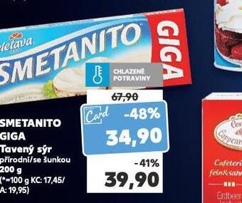 Kaufland Smetanito giga tavený sýr nabídka