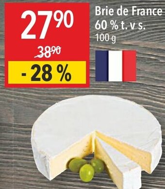 Globus Brie de France 60% t. v s. 100 g nabídka