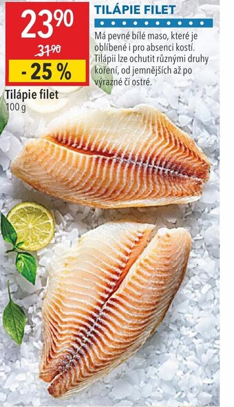 Globus Tilápie filet 100 g nabídka