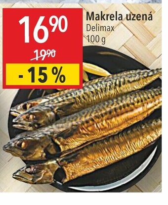 Globus Makrela uzená Delimax 100 g nabídka