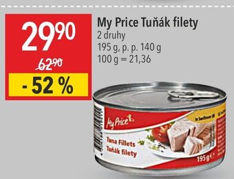 Globus My Price Tuňák filety nabídka