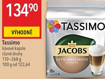 Globus Tassimo kávové kapsle nabídka