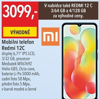 Globus Mobilní telefon Redmi 12C nabídka