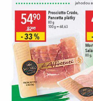 Globus Prosciutto crudo nabídka